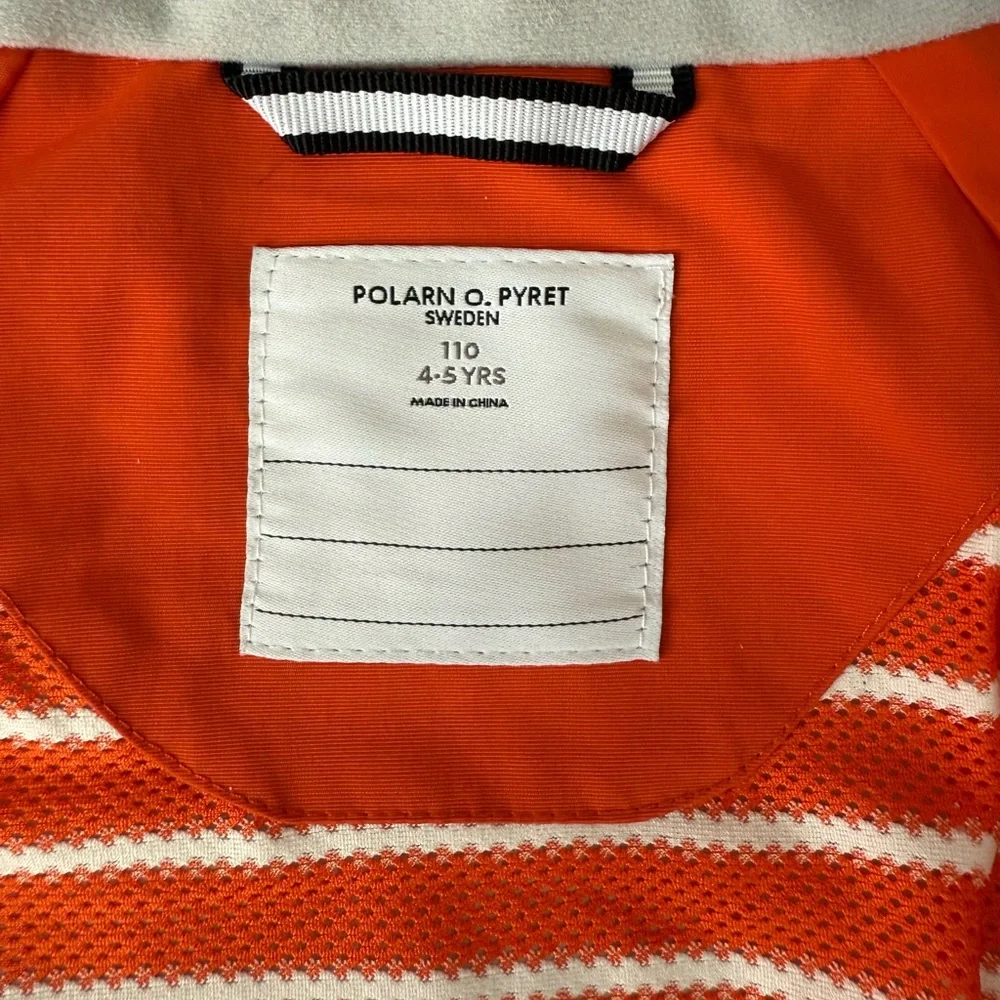 Polarn O. Pyret Waterproof Shell Jacket  4-5T 💥 Barely worn- Excellent condition - Picture 5 of 5